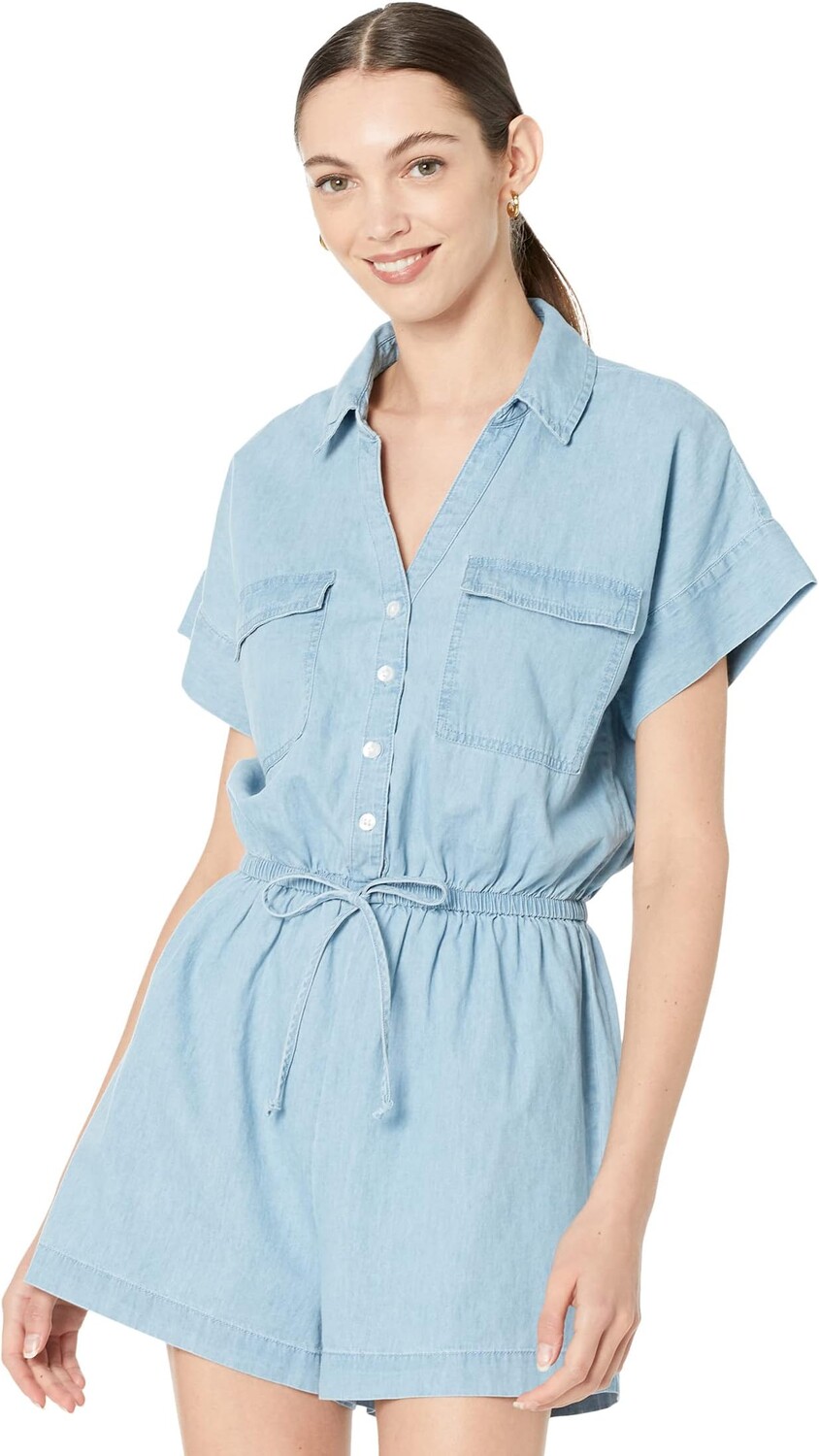 

Комбинезон Buffalo David Bitton Earhart Short Playsuit, цвет Light Azure Wash