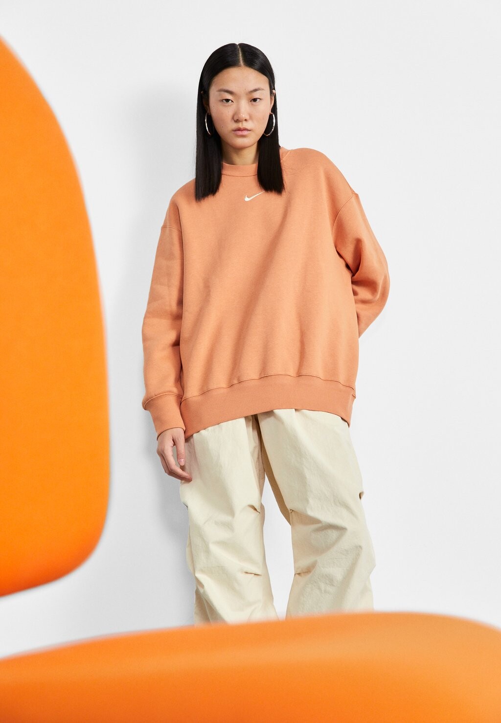

Толстовка Nike CREW, цвет amber brown