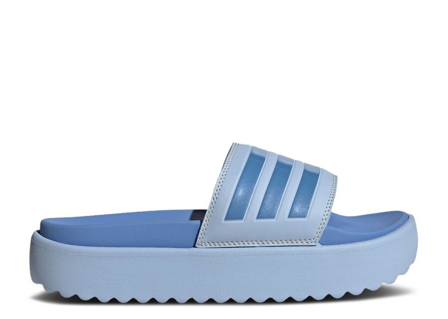 

Кроссовки adidas Wmns Adilette Platform Slide, цвет Blue Dawn
