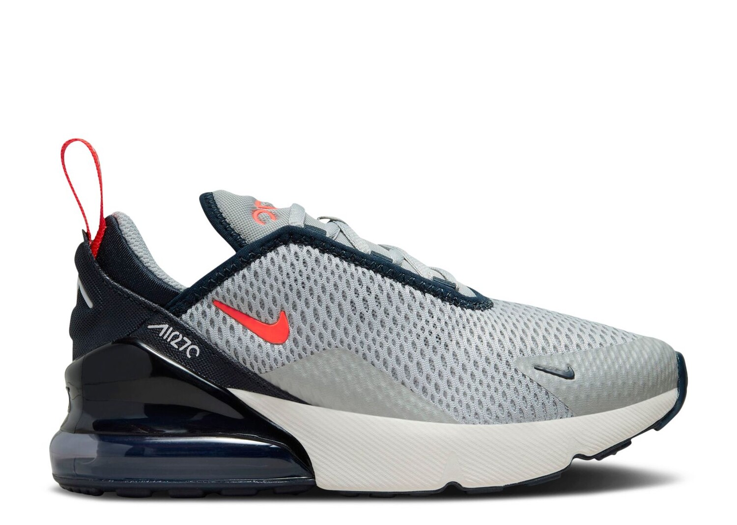 

Кроссовки Nike Air Max 270 Ps 'Light Smoke Grey Bright Crimson', серый