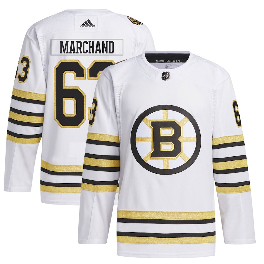 

Джерси adidas Boston Bruins, белый
