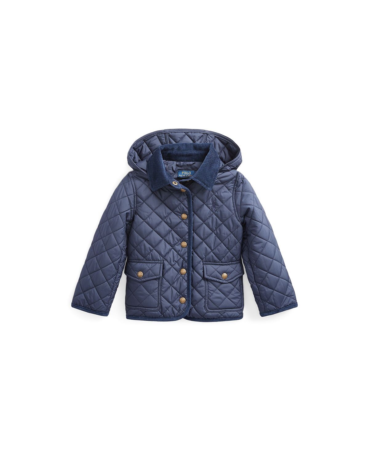 

Стеганая водоотталкивающая куртка Barn для малышей и маленьких девочек Polo Ralph Lauren
