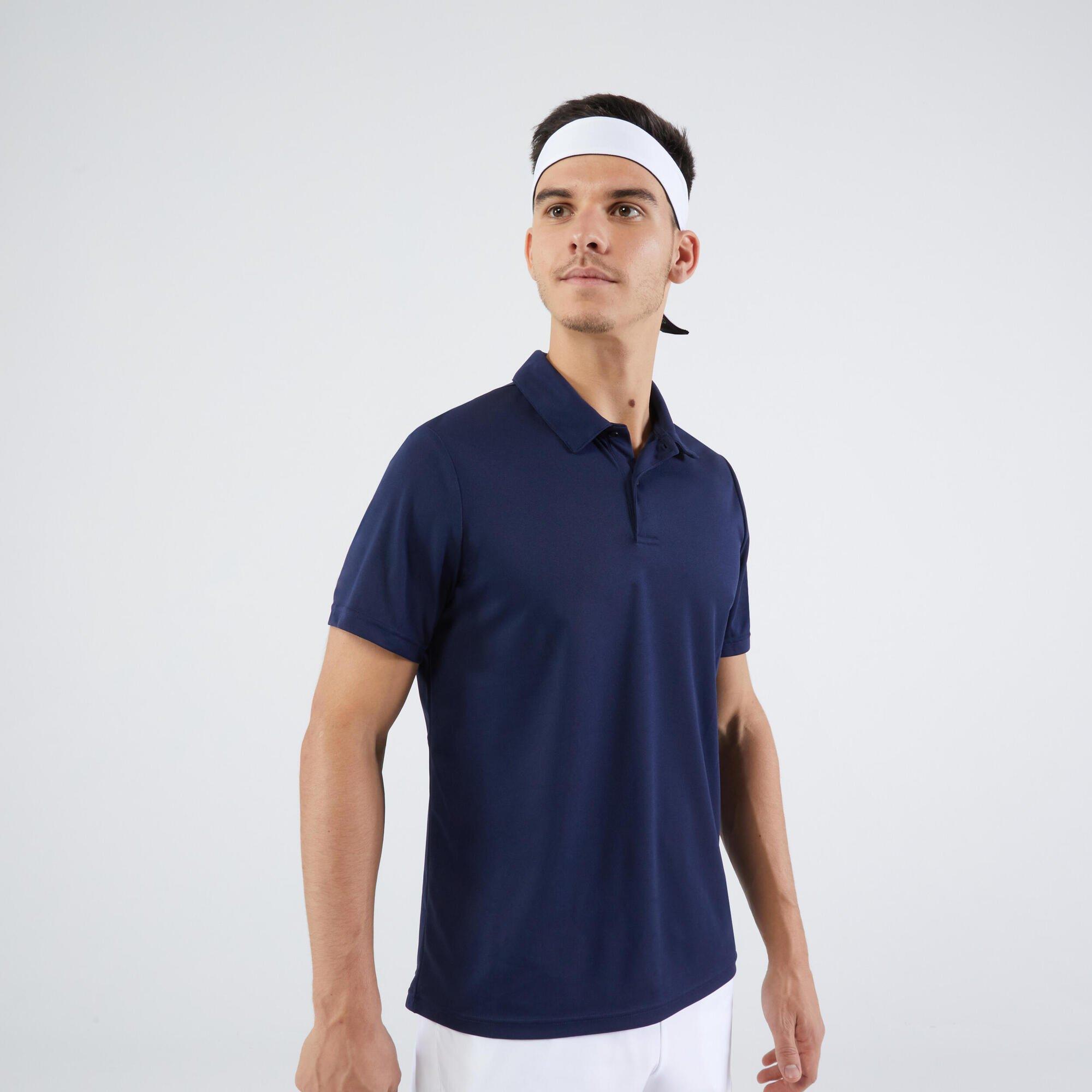 Рубашка-поло для настольного тенниса и сквоша Decathlon 700 Tennis Badminton Padel Artengo, темно-синий printio рубашка поло с полной запечаткой likee