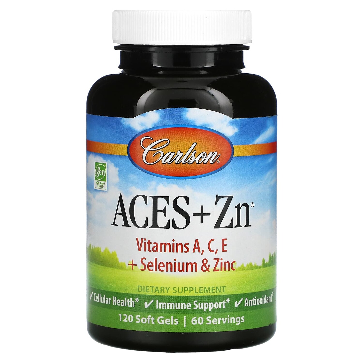 

Aces + Zn, 120 мягких желатиновых капсул, Carlson