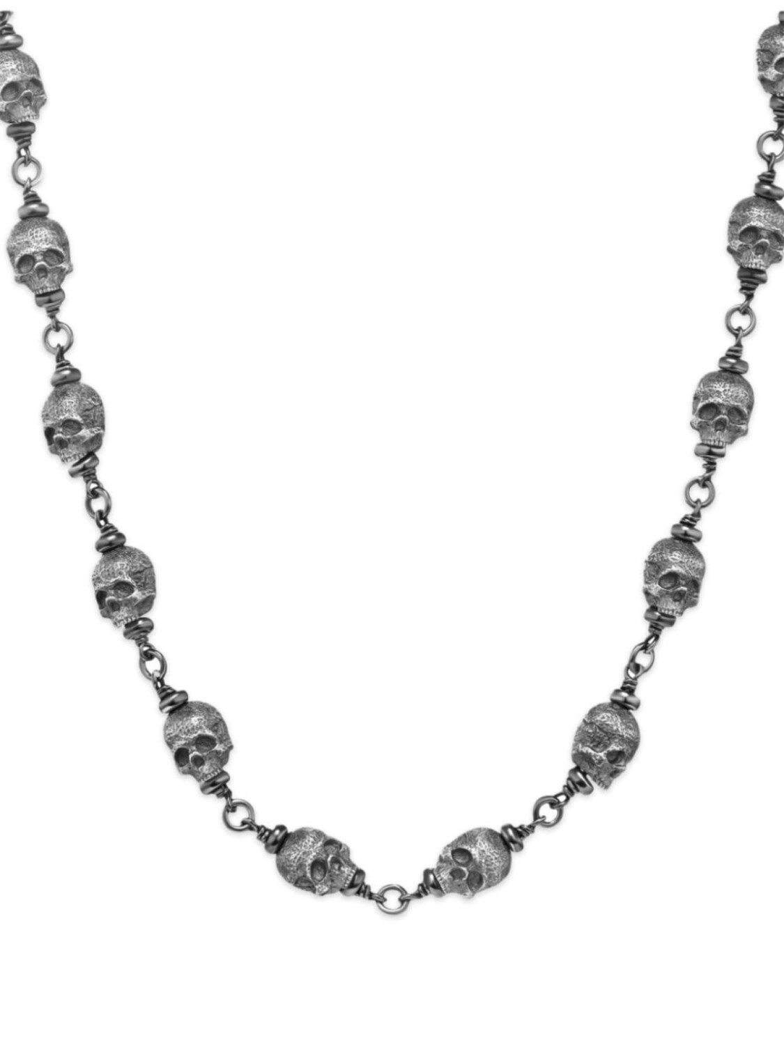 

Серебряное колье David Yurman, серебряный