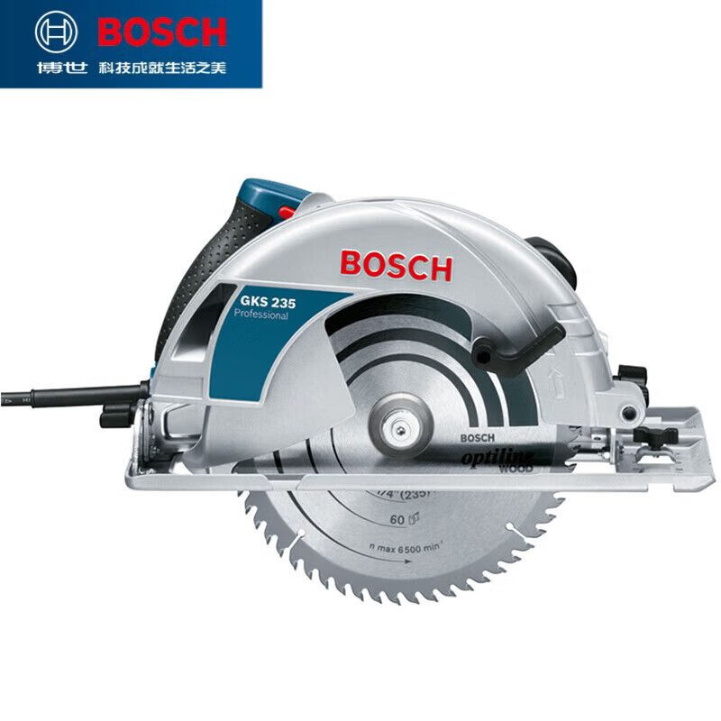 Циркулярная пила Bosch GKS235 Turbo со скосом под углом 45°