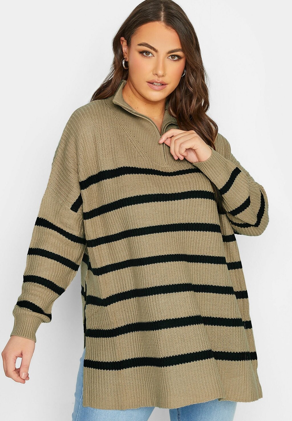 

Джемпер Yours Clothing, коричневый