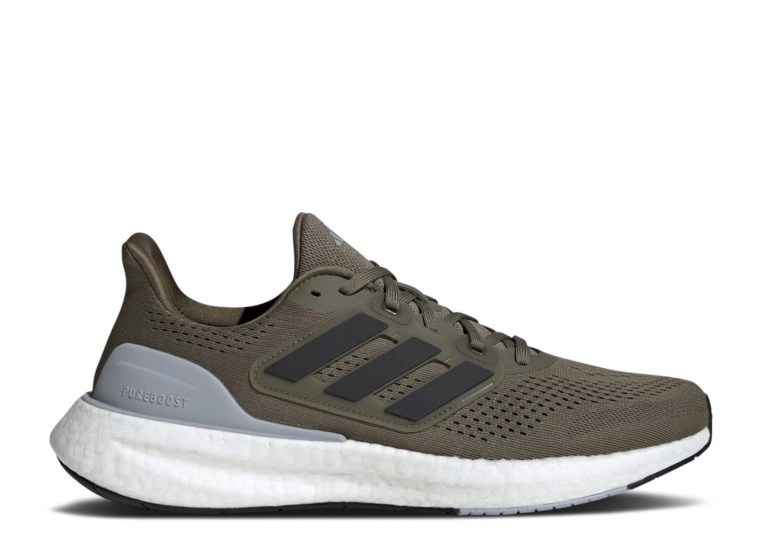 

Кроссовки adidas Pureboost 23 'Olive Strata', зеленый, Зеленый;серый