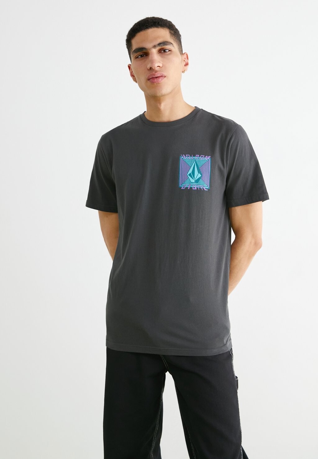 

Футболка с принтом CODED Volcom, стелс