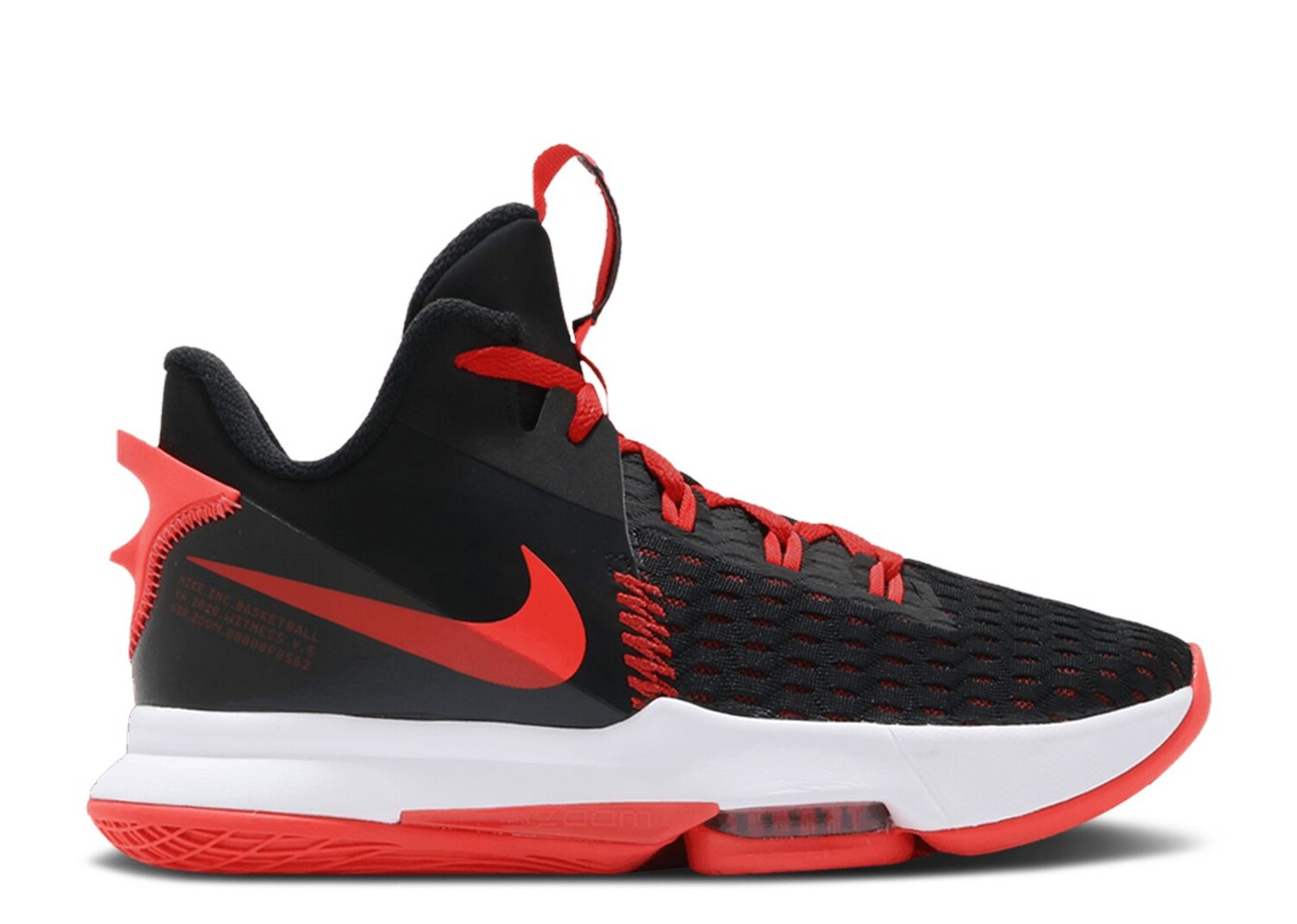 

Кроссовки Nike Lebron Witness 5 Ep 'Bred', черный