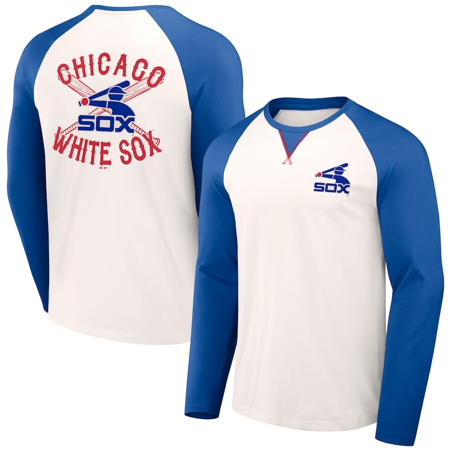 

Футболка с длинным рукавом Darius Rucker Collection by Fanatics Chicago White Sox, белый