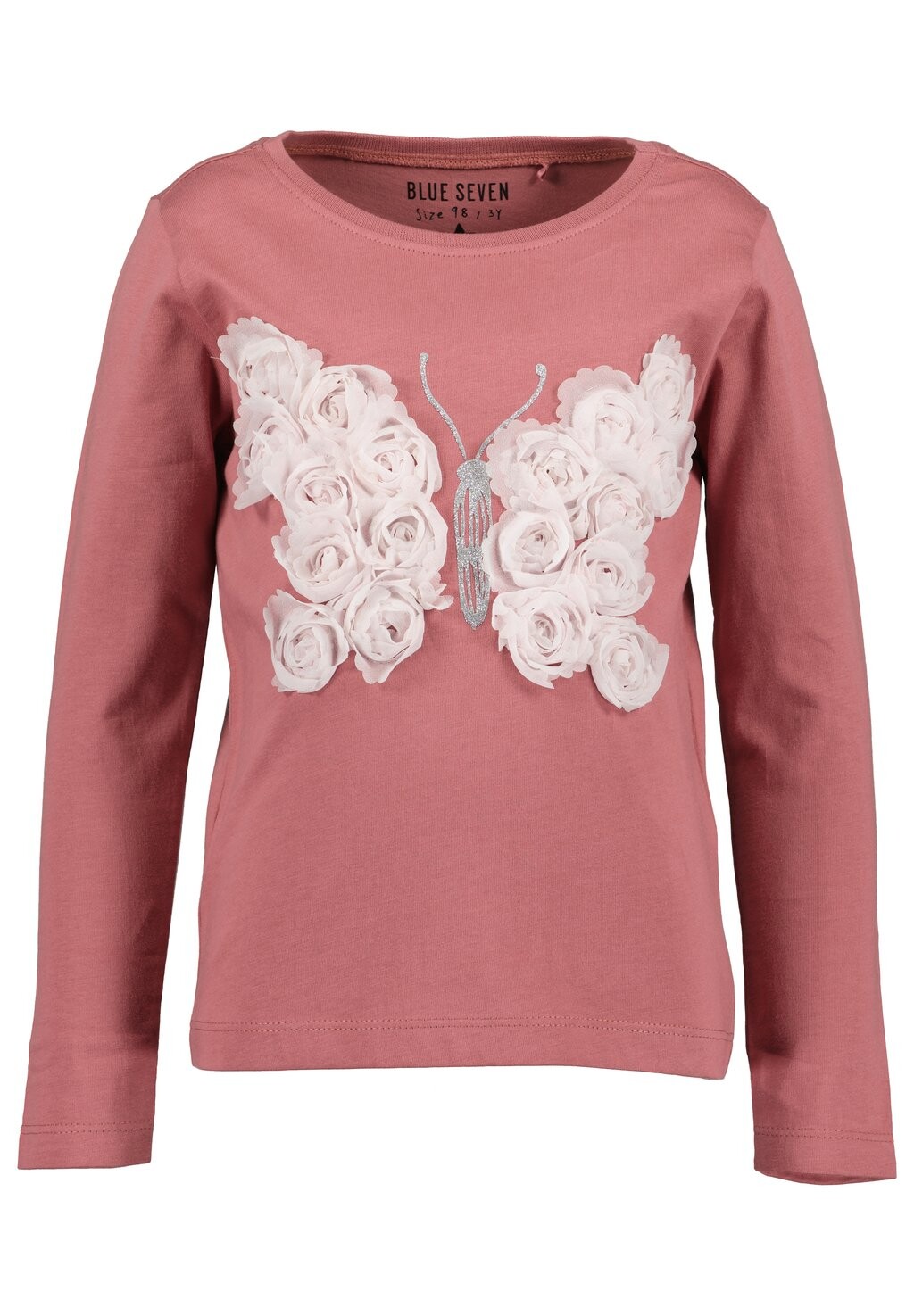 

Футболка с длинным рукавом Roses Blue Seven, цвет aubergine