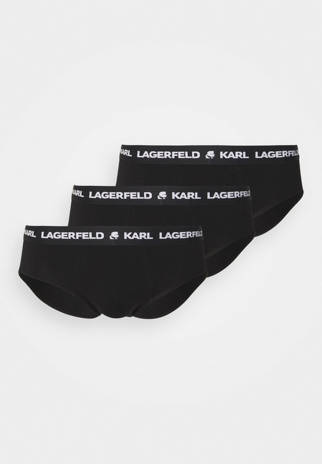 

Трусы LOGO SET PACK OF 3 KARL LAGERFELD, черный