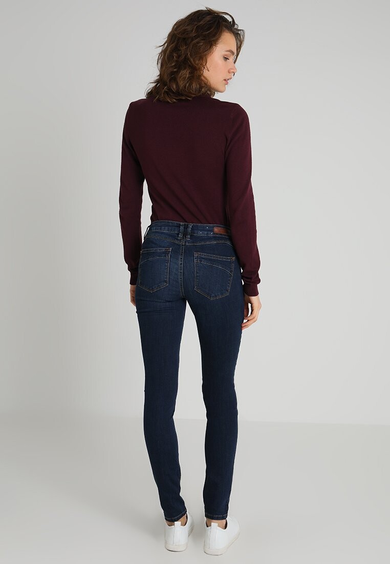 

Джинсы облегающие JONA TOM TAILOR DENIM, темно-синий деним