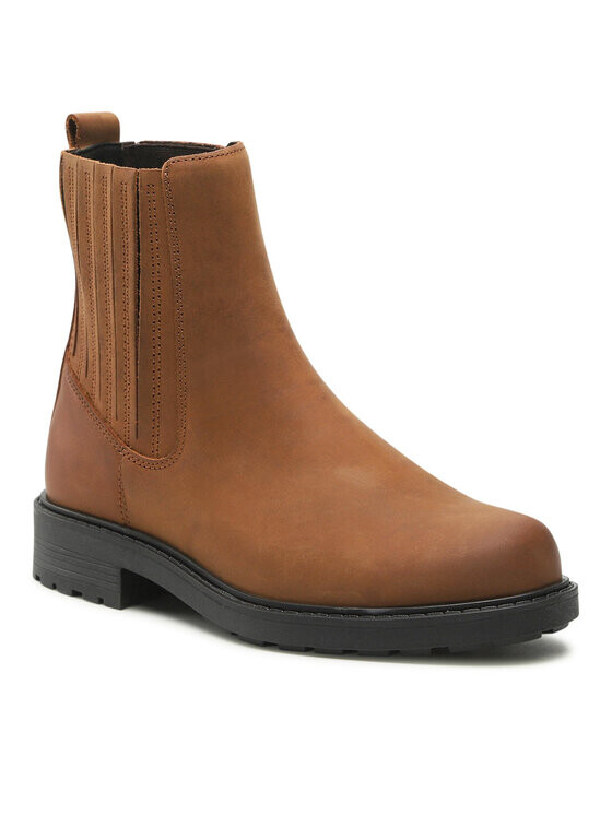 

Классические ботильоны Clarks, коричневый