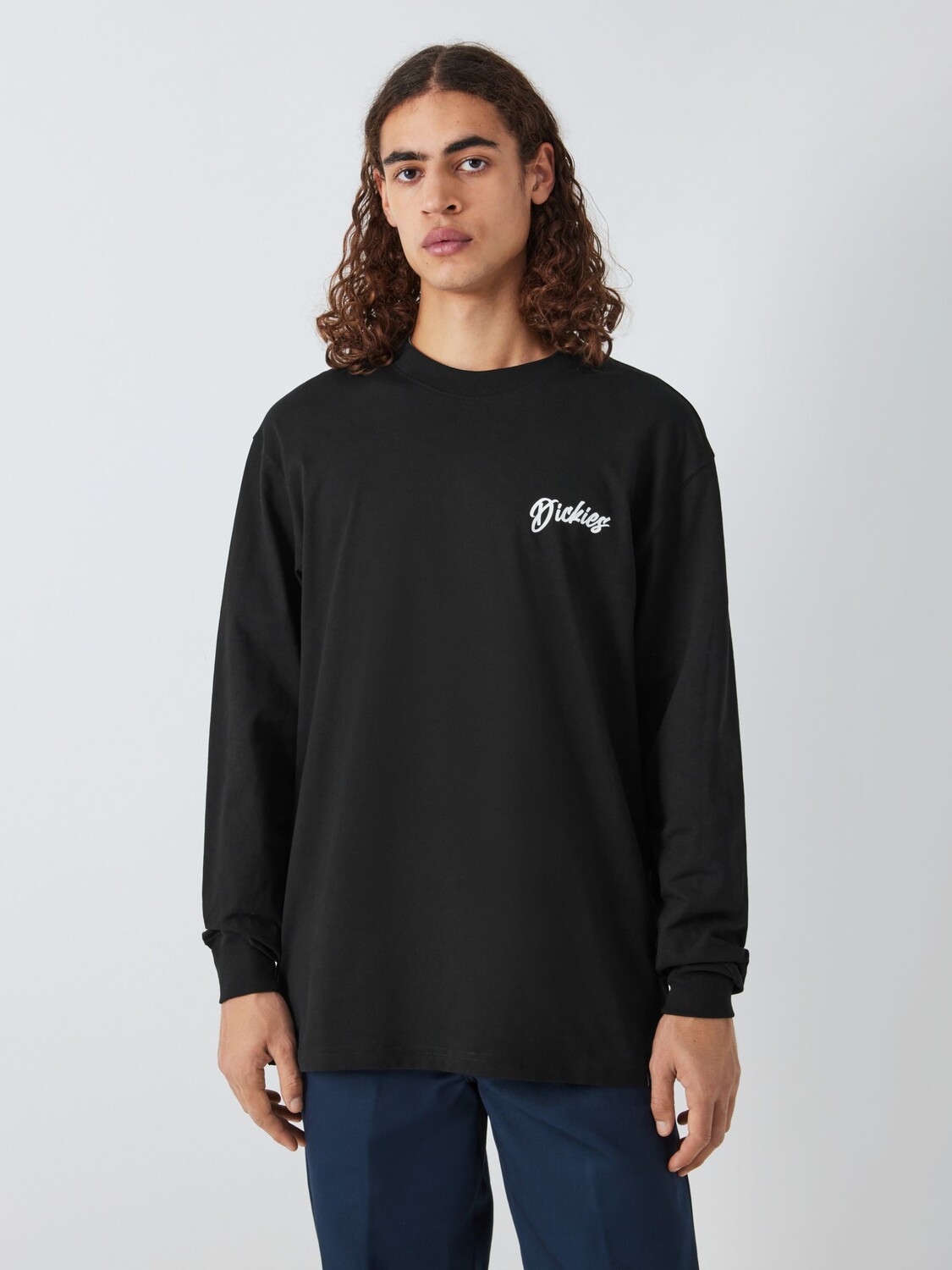 

Свободная футболка с длинными рукавами Dighton Dickies, черный