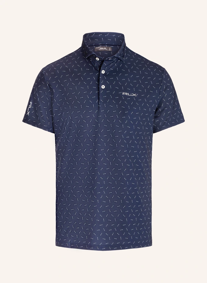 

Функциональная рубашка-поло Rlx Ralph Lauren, синий