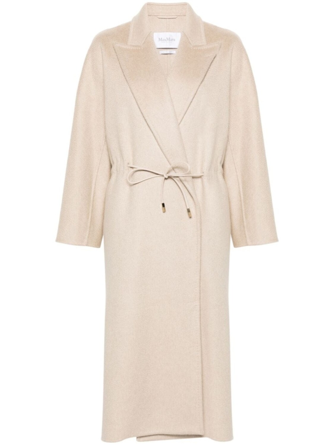 

Max Mara длинное кашемировое пальто, нейтральный цвет