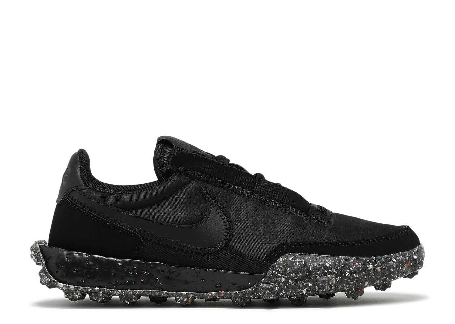 

Кроссовки Nike Wmns Waffle Racer Crater 'Black', черный