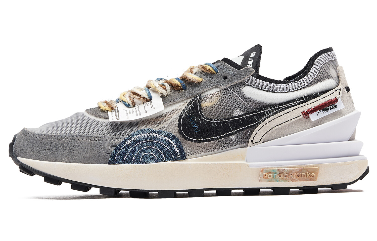 

Кроссовки Nike Waffle One Lifestyle Shoes Men Low-top Grey/Blue, синий
