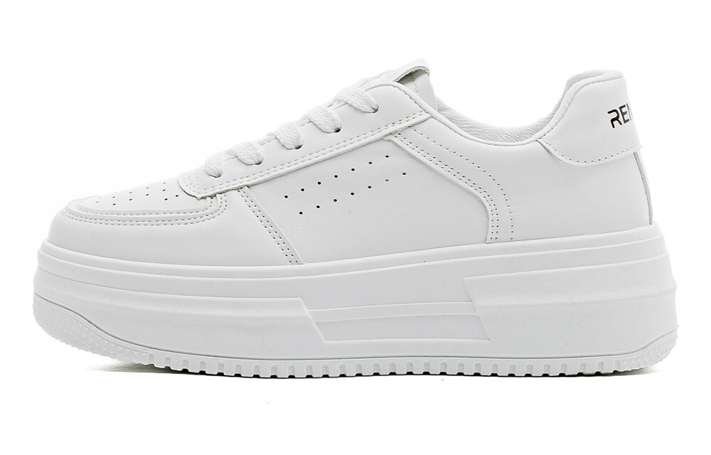 

Кроссовки RENBEN Skateboarding Shoes Women's Low-top White, белый
