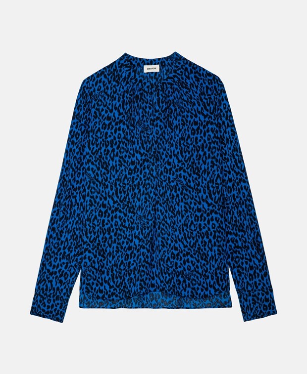 

Рубашка-блузка Zadig&Voltaire, лазурный синий