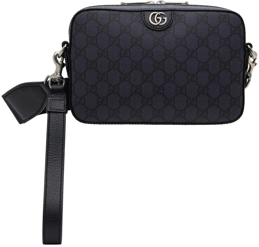

Темно-синяя сумка Ophidia GG Gucci