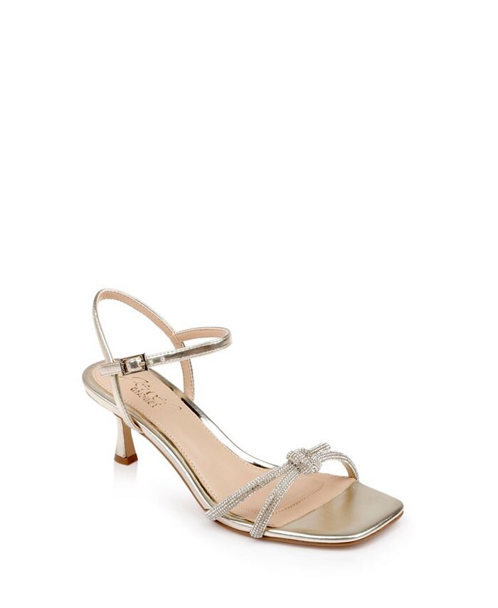 

Женские вечерние сандалии Maci Jewel Badgley Mischka, золото