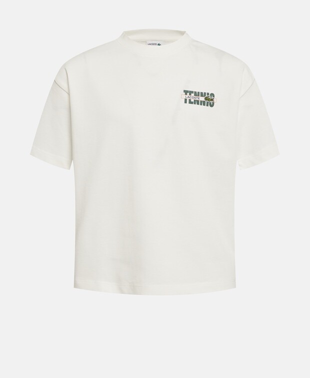 

Футболка Lacoste, шерсть белый