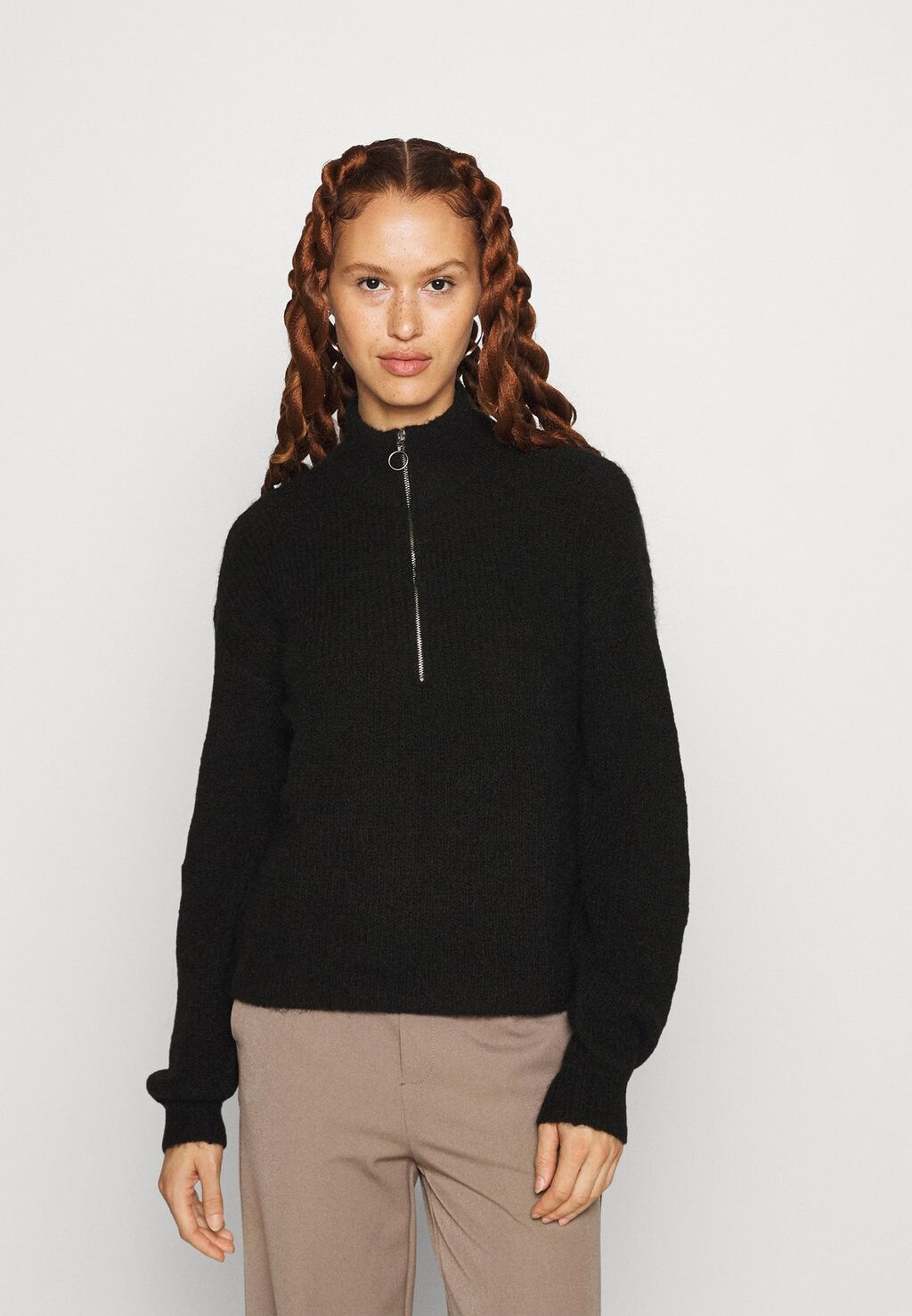 

Свитшот Vero Moda МОЛНИЯ VMMILI, цвет black