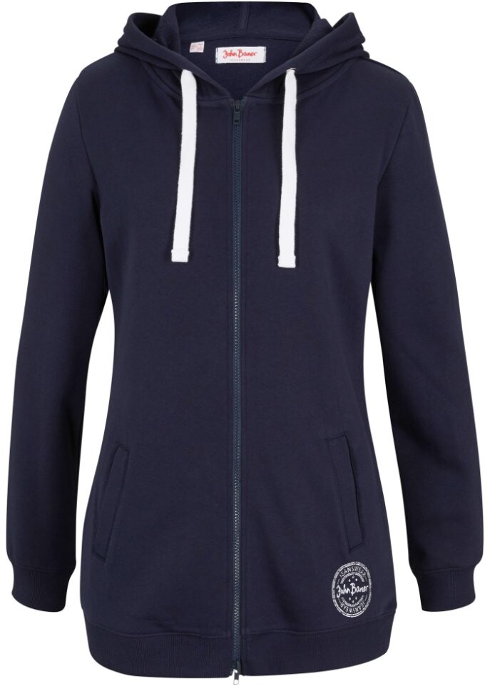 

Длинная спортивная куртка John Baner Jeanswear, синий