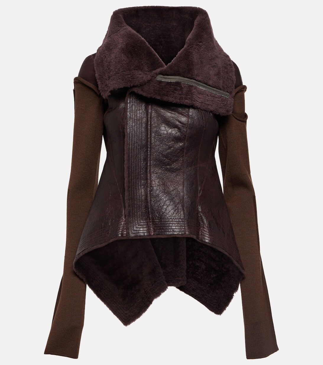 

Куртка из овчины RICK OWENS, коричневый