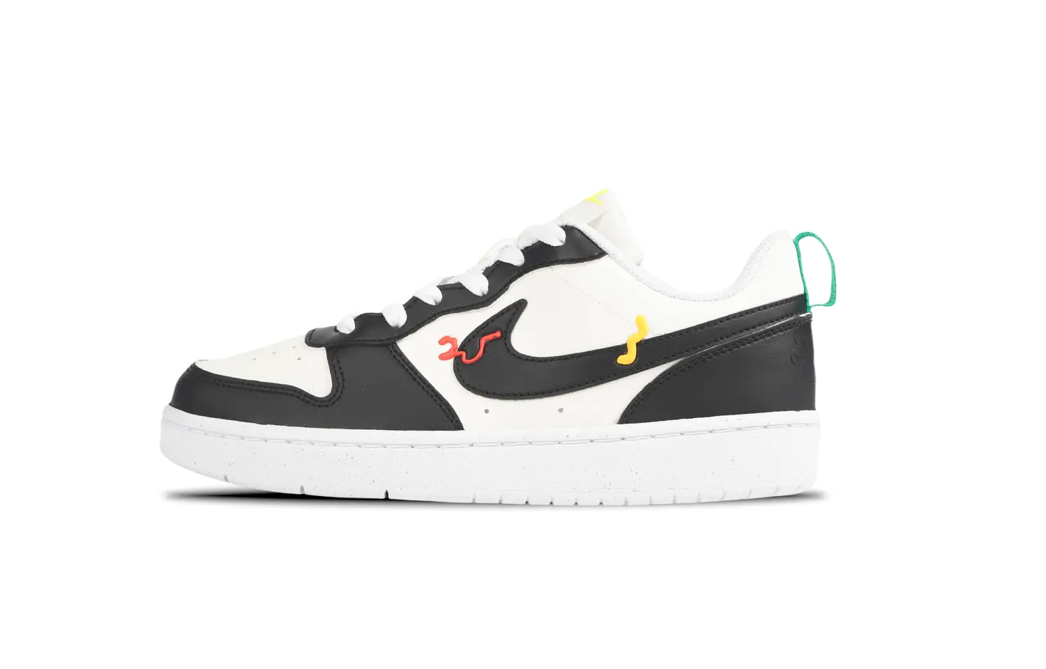 

Кроссовки Nike Court Borough Skateboarding Shoes Women's Low-top Black/white, черный/белый
