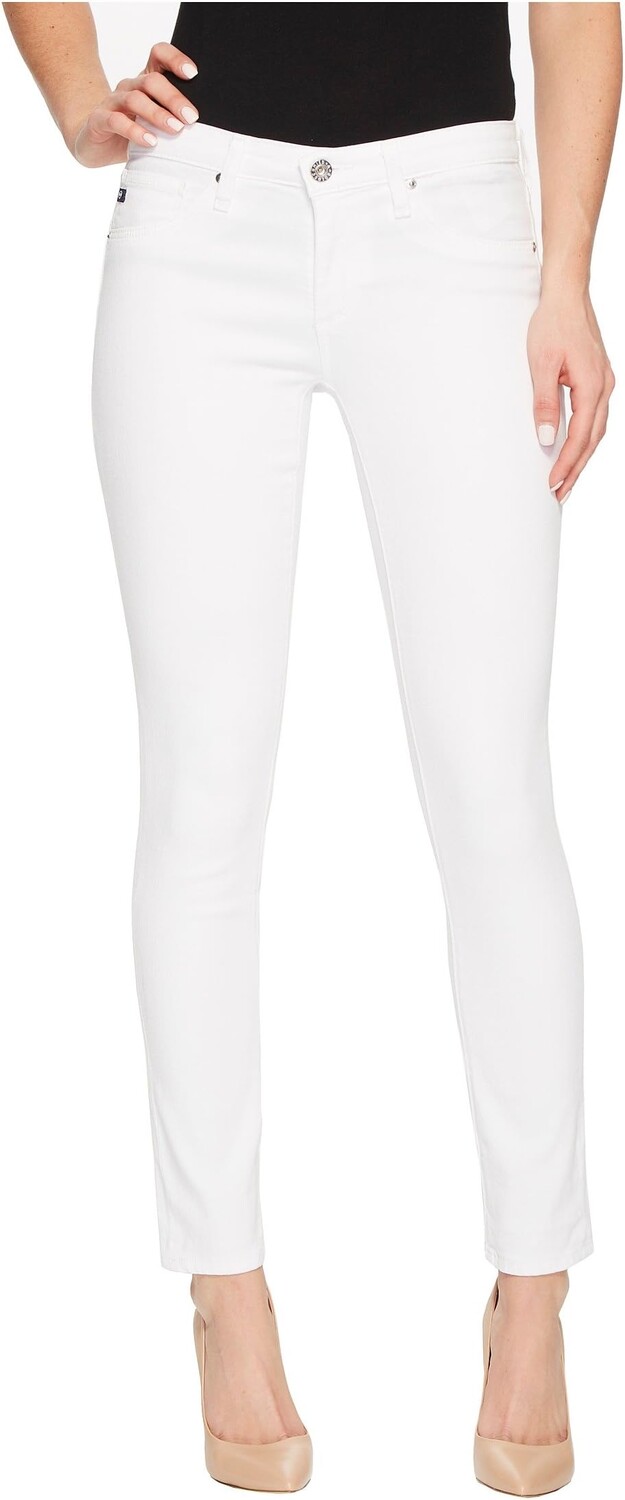 

Джинсы The Legging Ankle in White AG Jeans, белый