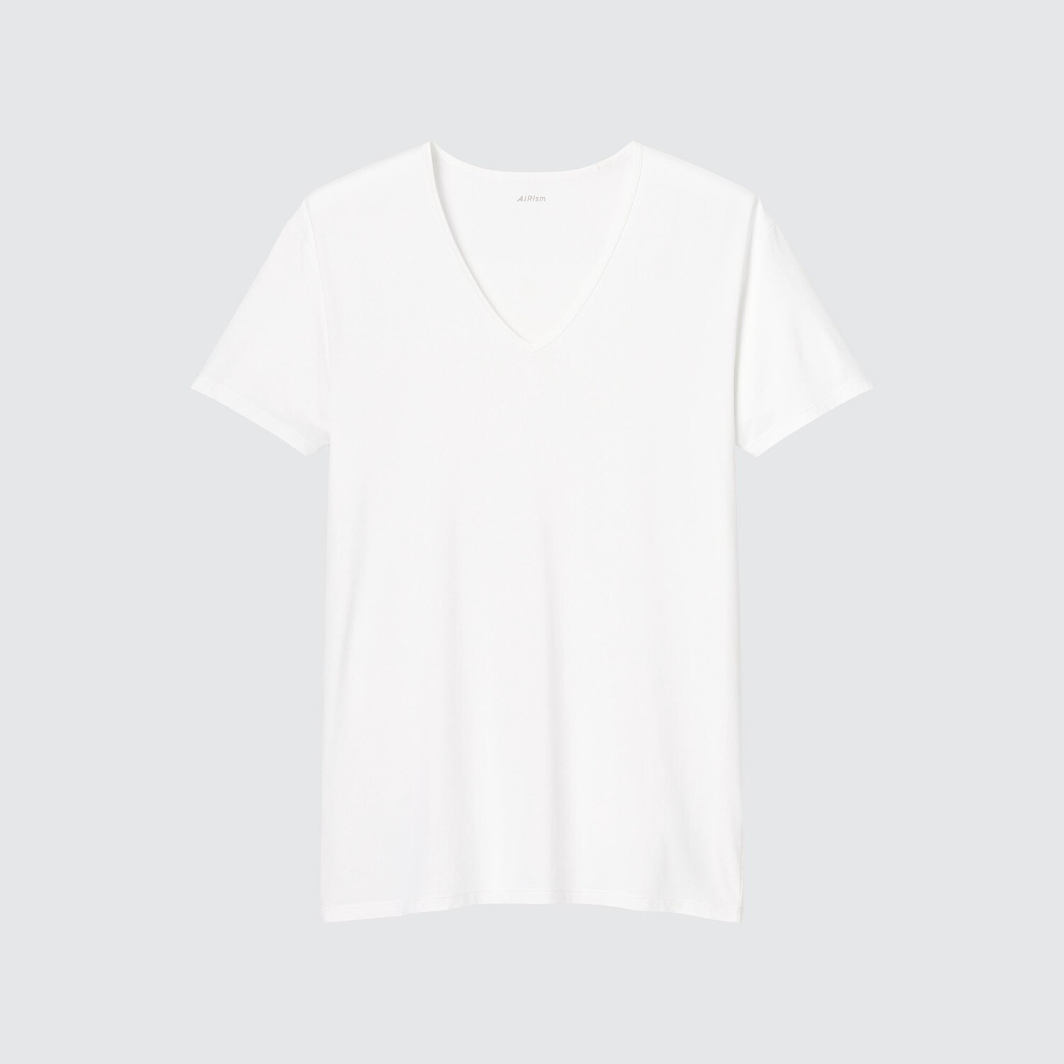 

Футболка Uniqlo Airism с короткими рукавами и вырезом, белый