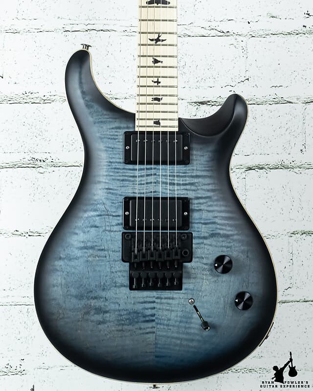 цена Электрогитара PRS Dustie Waring CE24 Floyd Faded Whale Blue Smokeburst w/ Bag