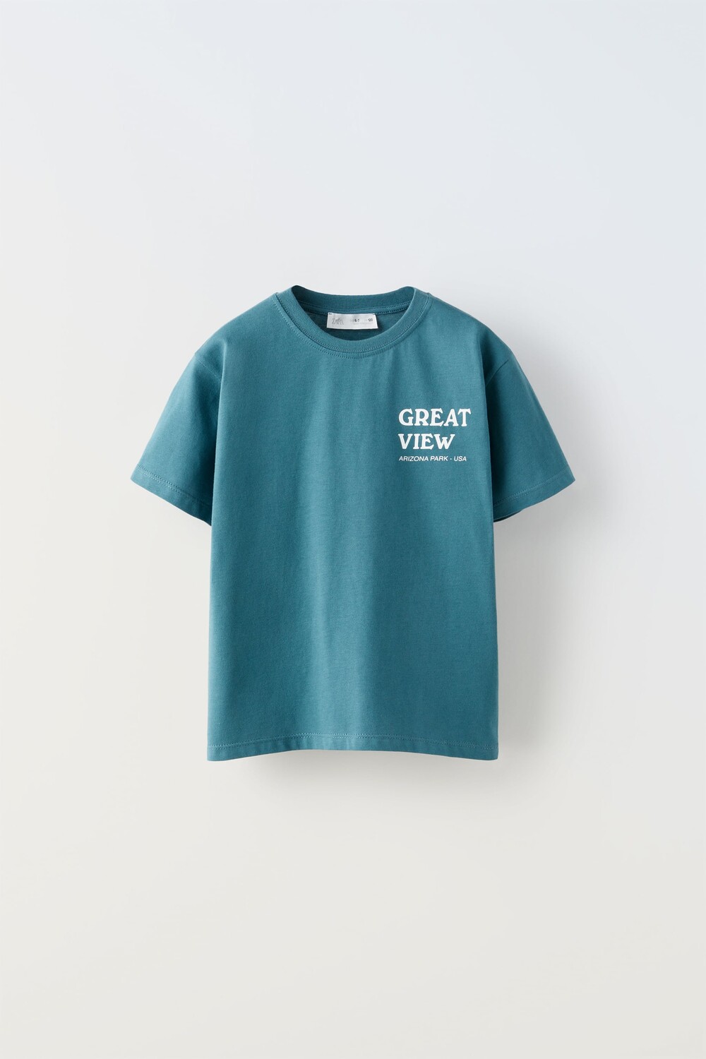 

Футболка с отличным видом Zara, синий