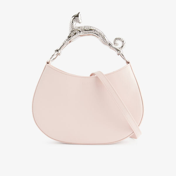 

Сумка из кошачьей кожи с верхней ручкой Lanvin, цвет rose