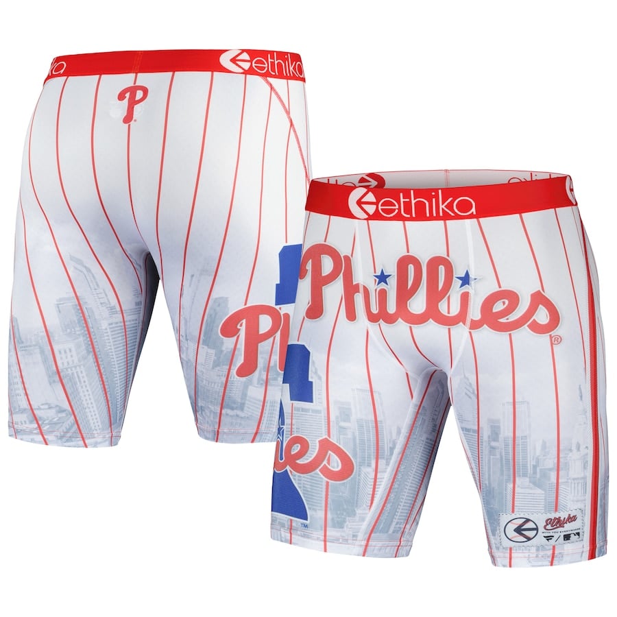 

Боксеры Ethika Philadelphia Phillies, белый