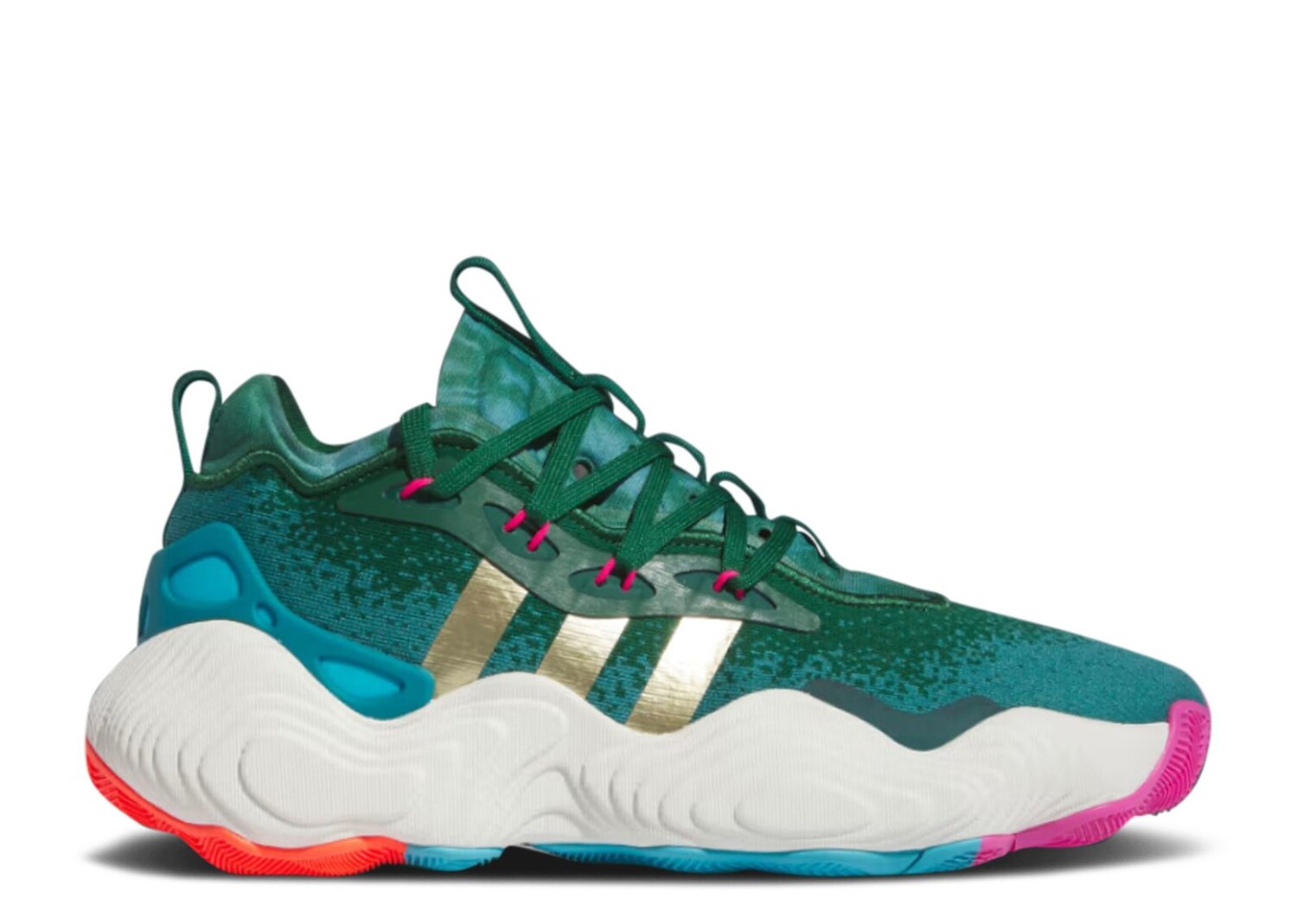 

Кроссовки adidas Trae Young 3 ''96 Olympics', зеленый, Зеленый;синий