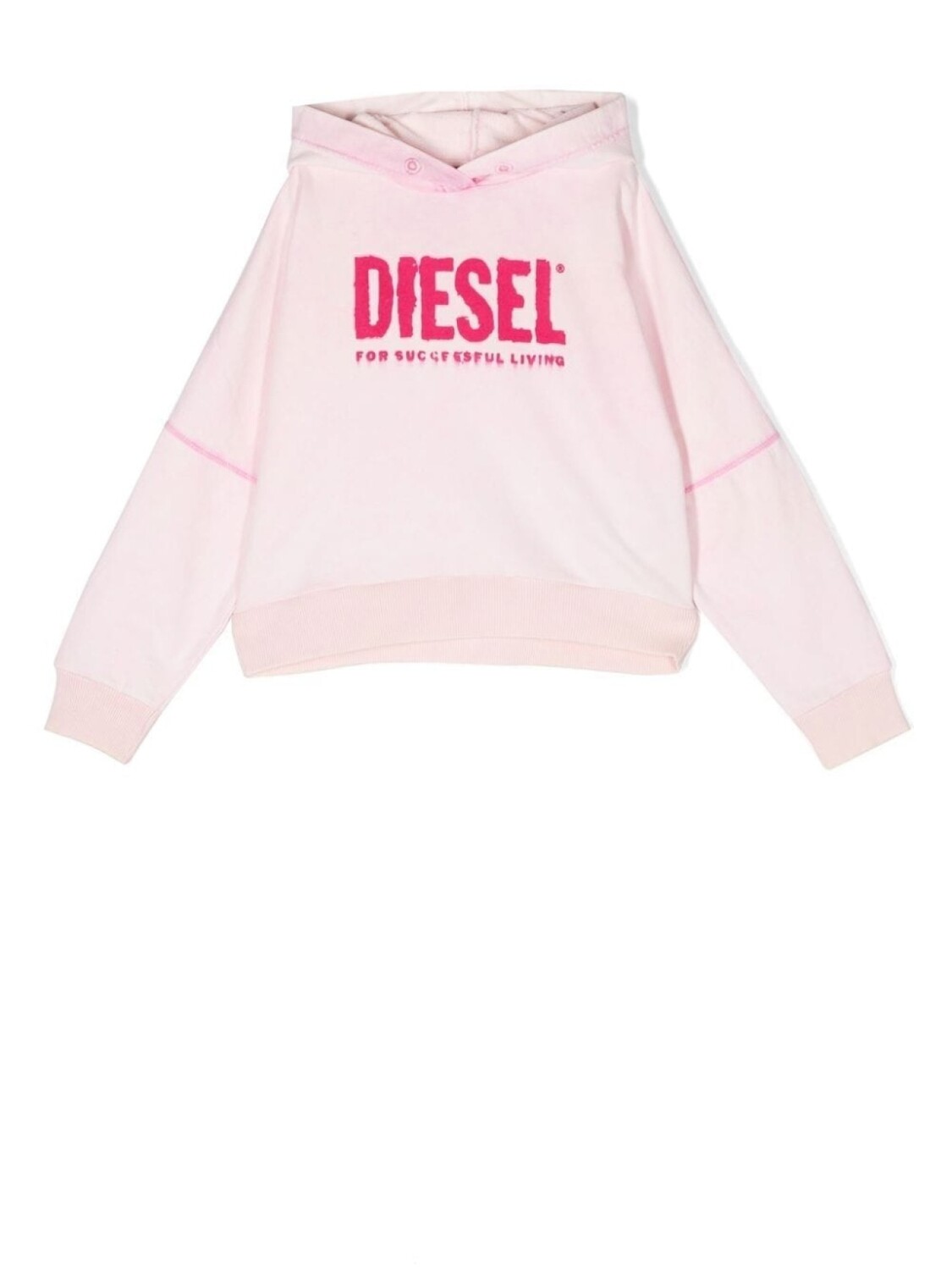 

Худи Squingy с логотипом Diesel Kids, розовый
