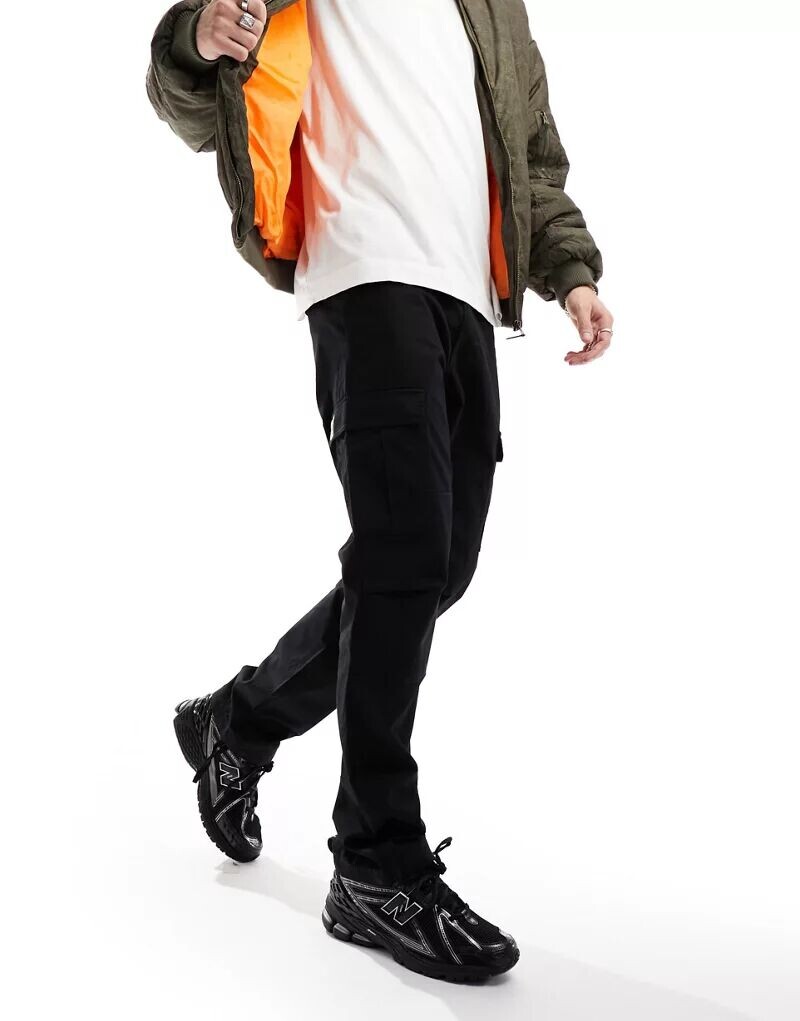 

Черные брюки-карго Carhartt WIP Aviation