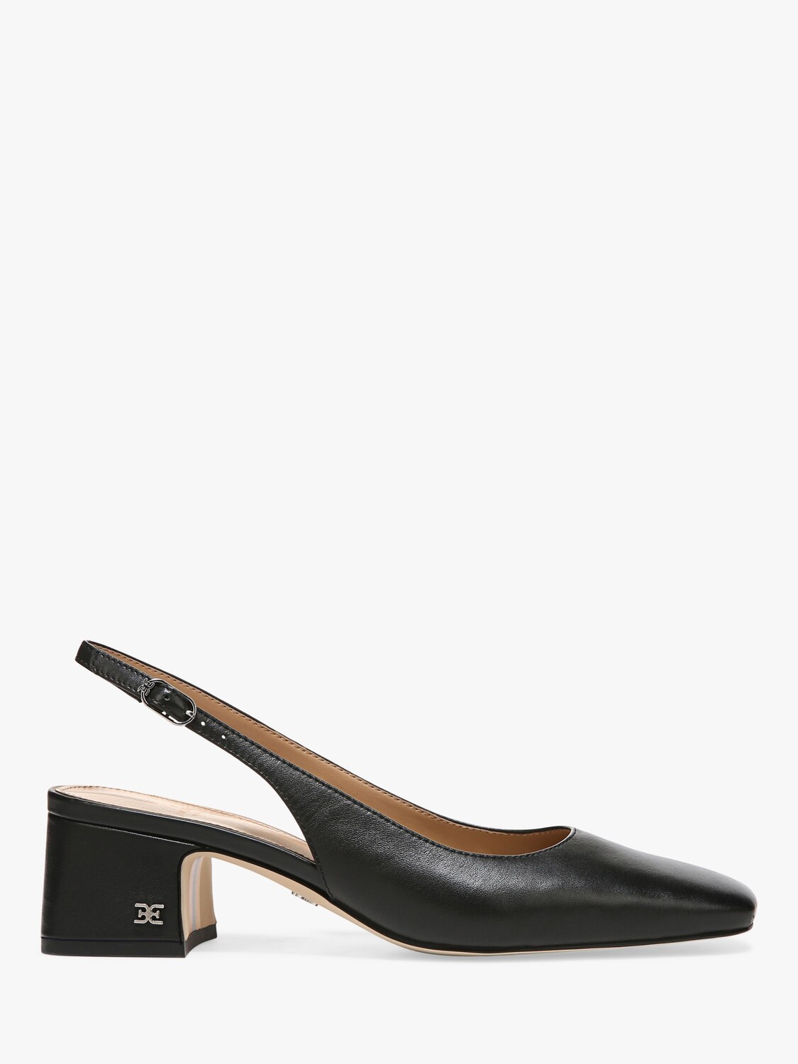 

Sam Edelman Туфли-лодочки из терра-кожи с пяткой на пятке, черный