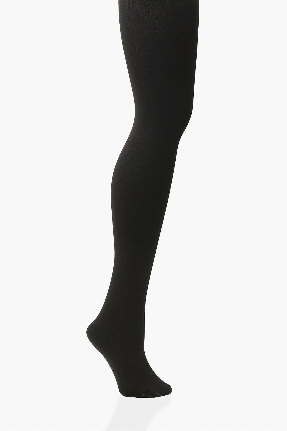 

Термоколготки плюс 300 дене Boohoo, черный