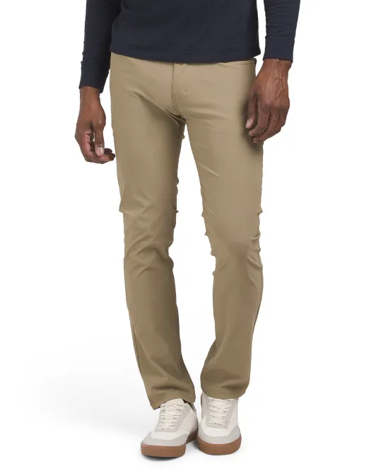 

Технические эластичные брюки Kenneth Cole, цвет Khaki