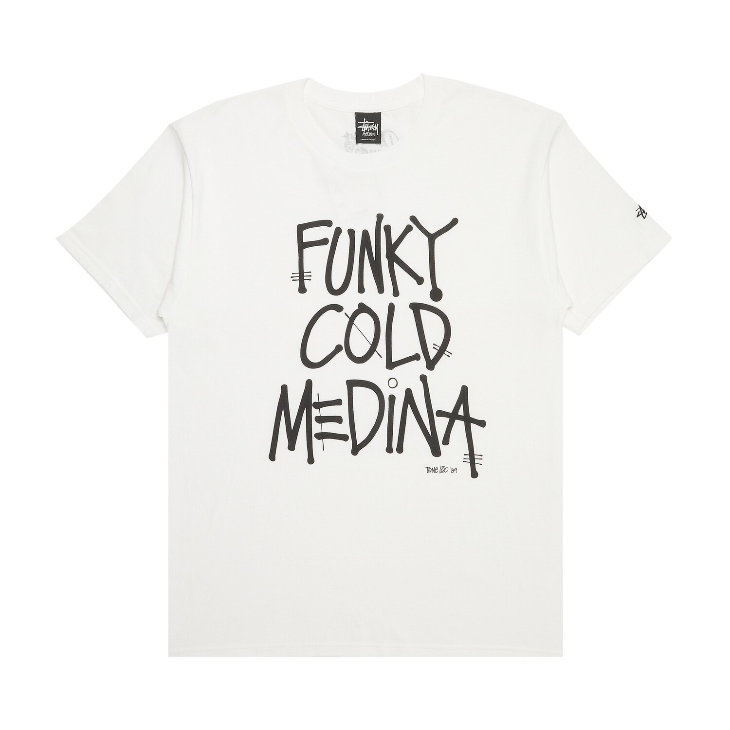 

Футболка Stussy Funky Cold Medina, цвет Белый