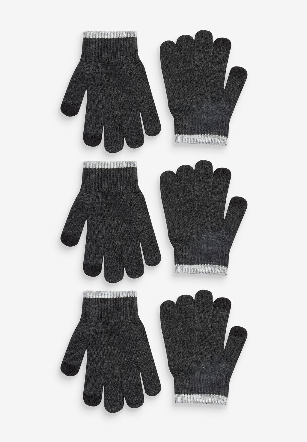 

Перчатки 3 PACK MAGIC Next, цвет charcoal grey