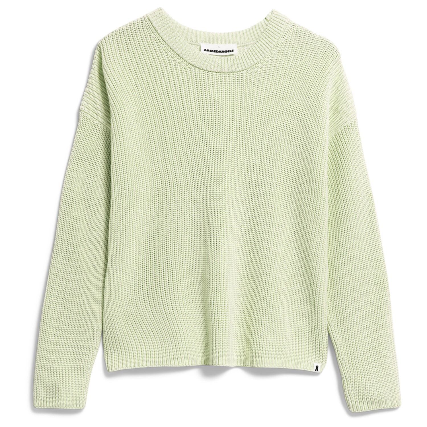 

Пуловер Armedangels Women's Nuriaas Blockstripes, цвет Pastel Green, Серый