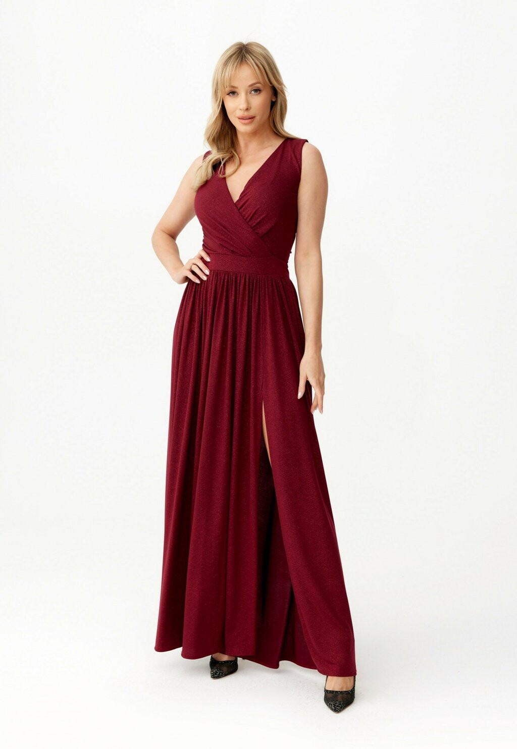 

Бальное платье Roco Fashion, бордовый, Красный