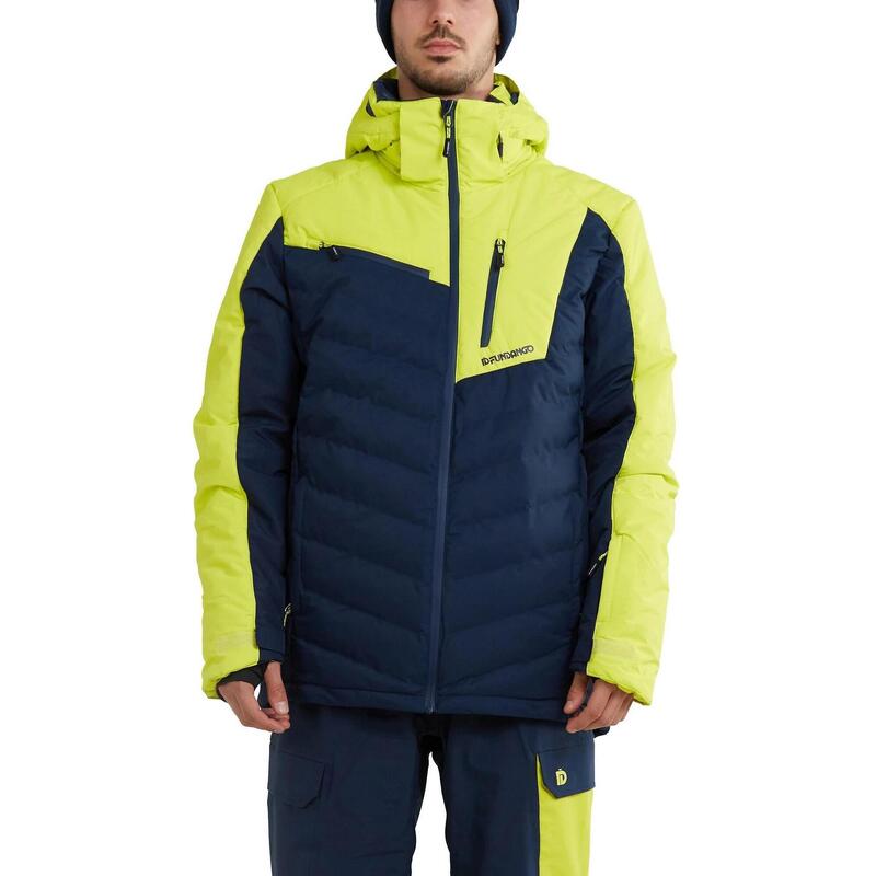 Лыжная куртка Willow Padded Jacket мужская - желтая Fundango, цвет gelb лыжная куртка willow padded jacket men черный fundango цвет schwarz